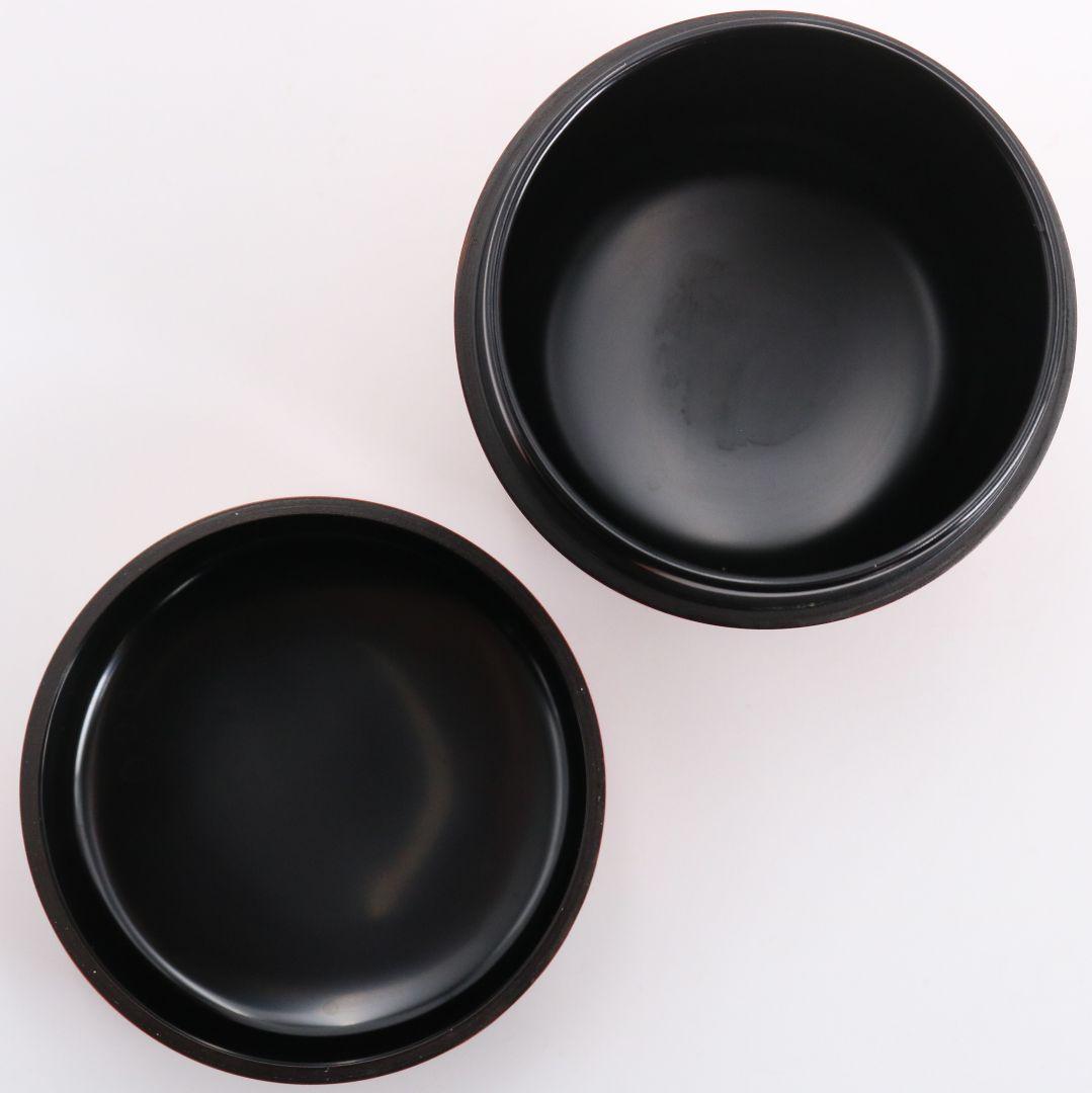 池端治峰作 朱塗 のし(熨斗)蒔絵 中棗 茶道具 共箱　V922　N7