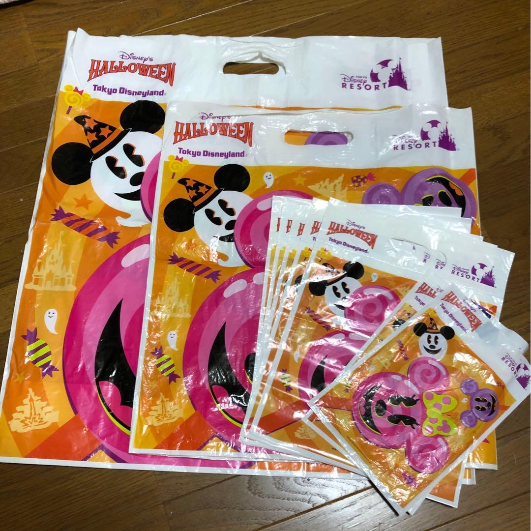 ショップ袋　ディズニー　ハローイン
