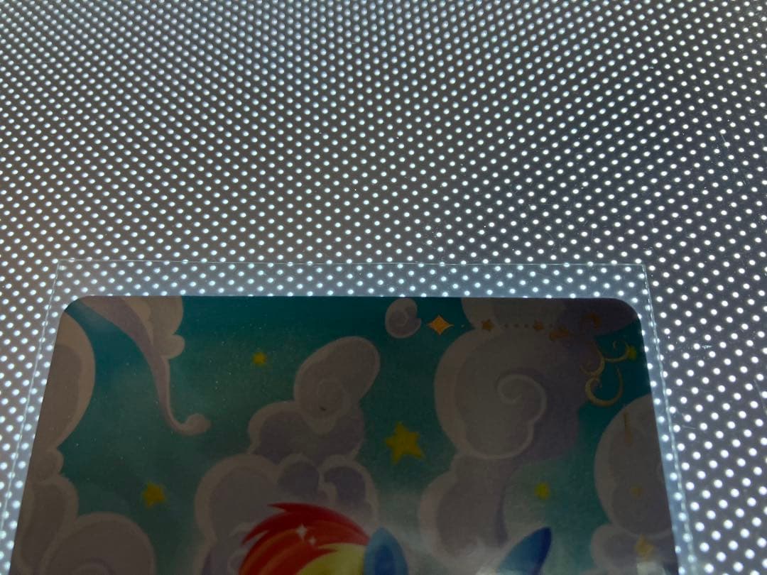 マイリトルポニー　カードゲーム レインボーダッシュ　主人公カード