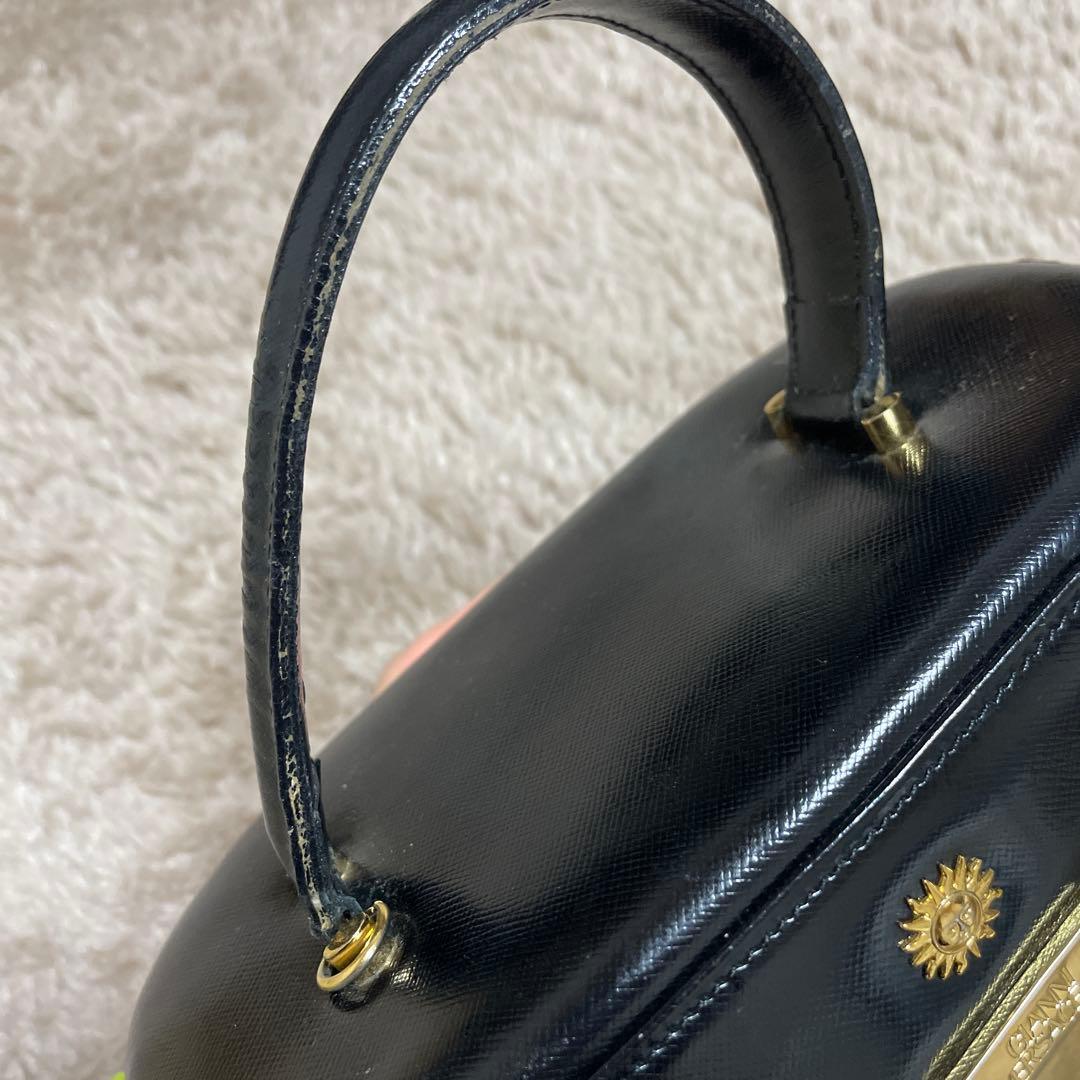 VERSACE ヴェルサーチ サンバースト バニティバッグ ショルダー 2WAY