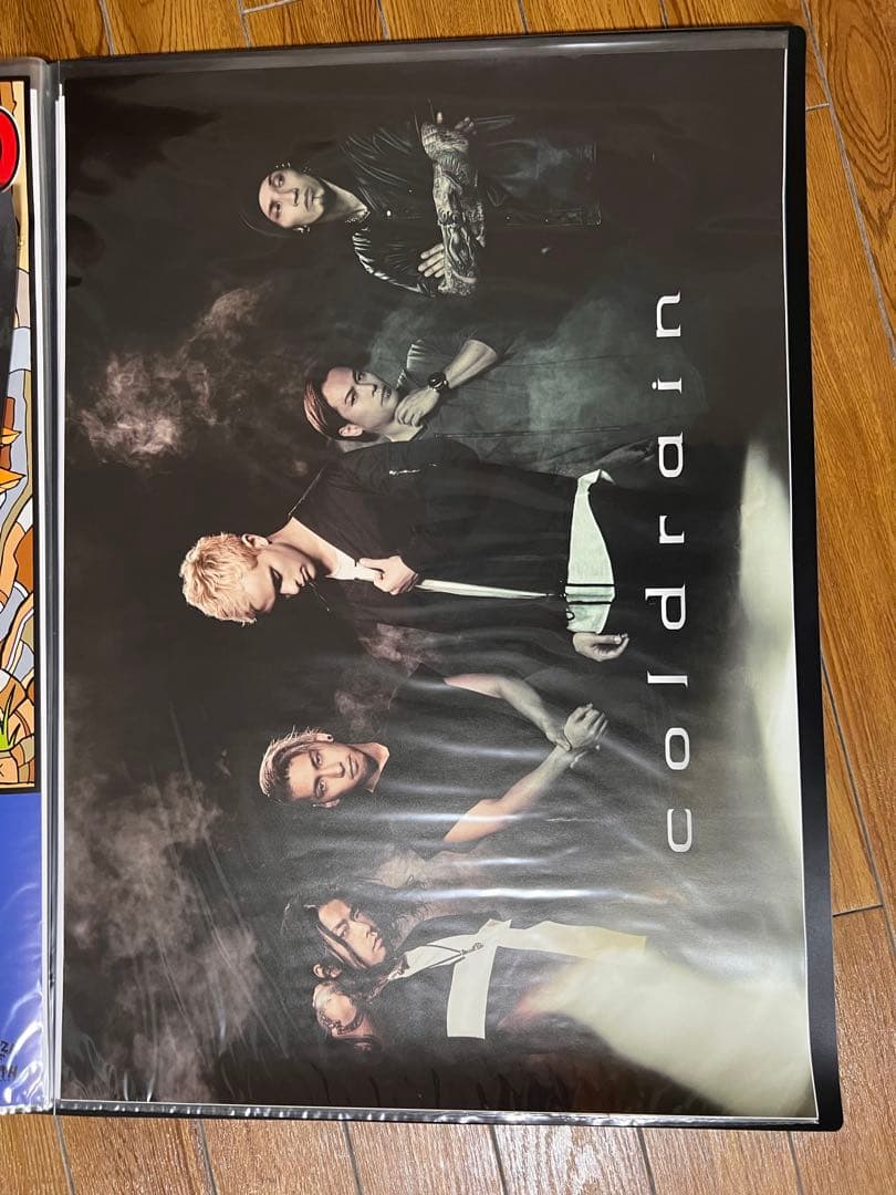 coldrain 直筆サイン入りポスター