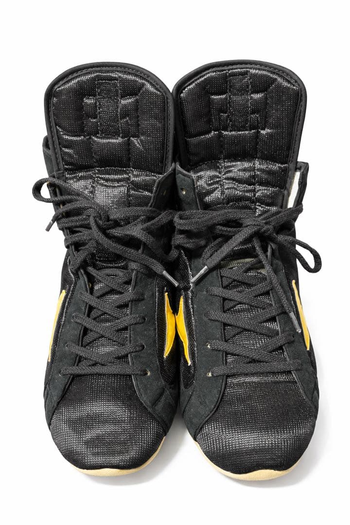 【tarou】Mizuno ボクシングシューズ ブラック/ゴールド