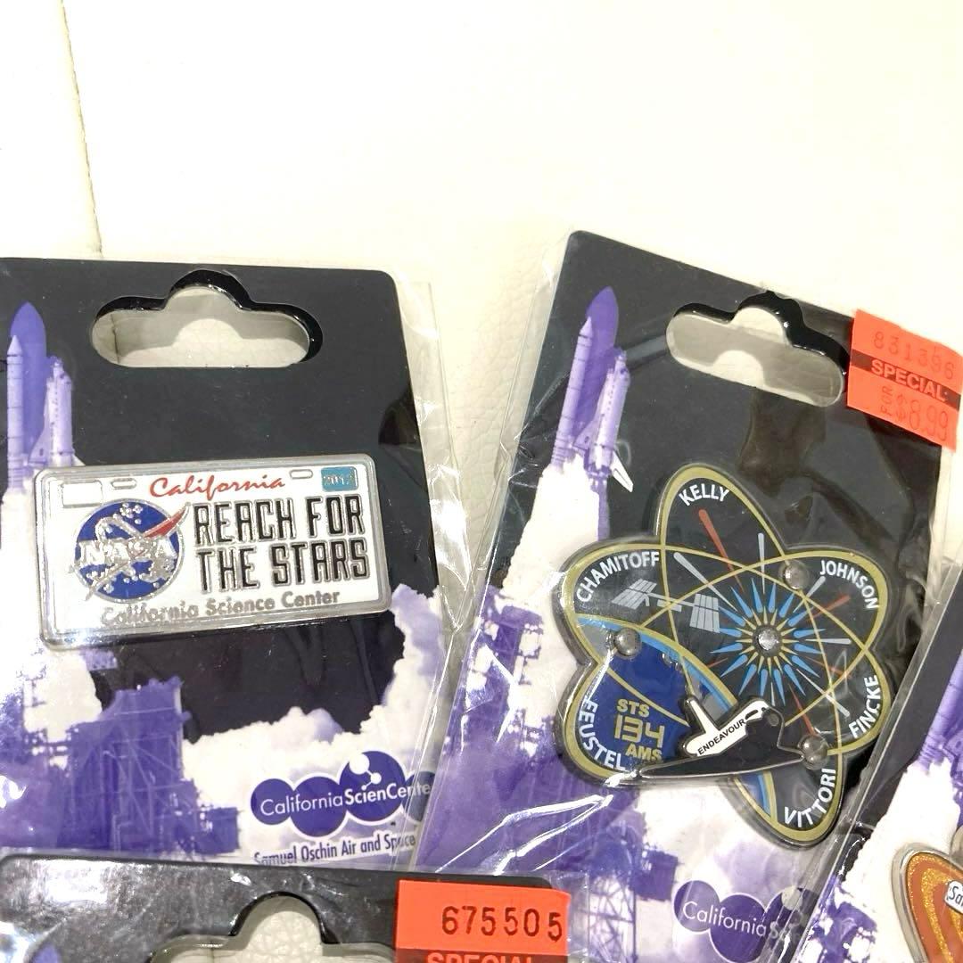スペースシャトル エンデバー等のピンバッジ＆メダル 9点まとめ売り