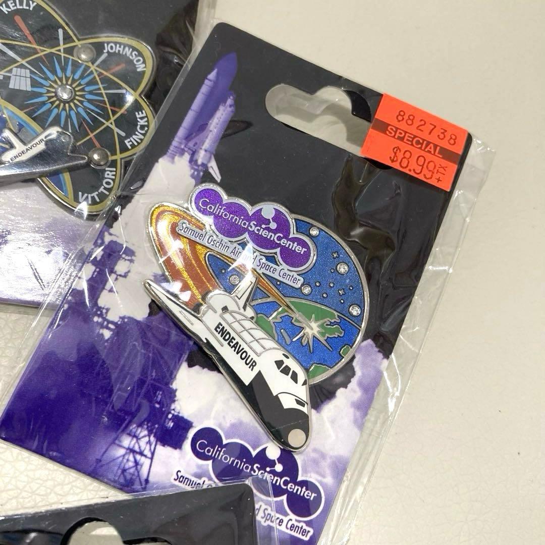 スペースシャトル エンデバー等のピンバッジ＆メダル 9点まとめ売り