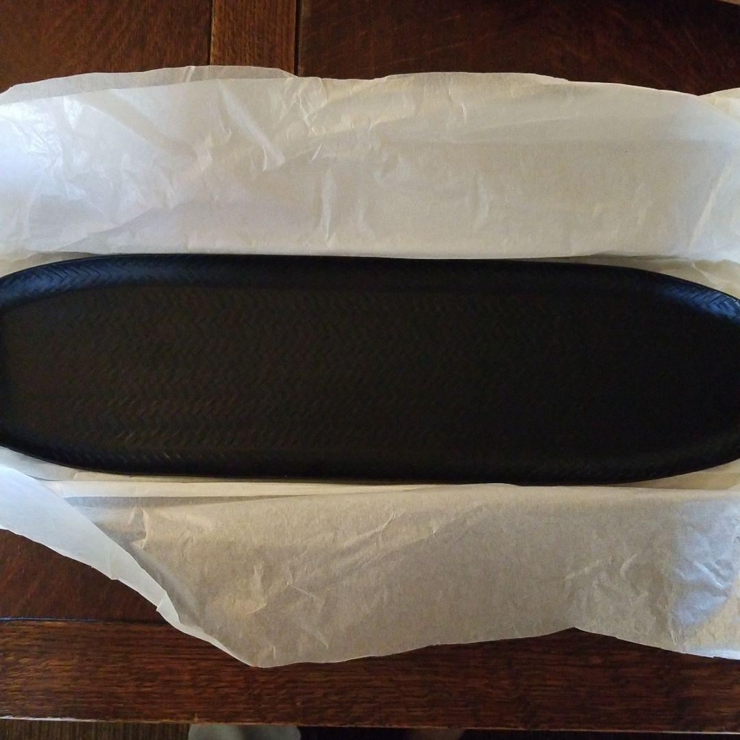 井上らんたい漆器 久留米 伝統工芸品 フランスパン皿 （大）