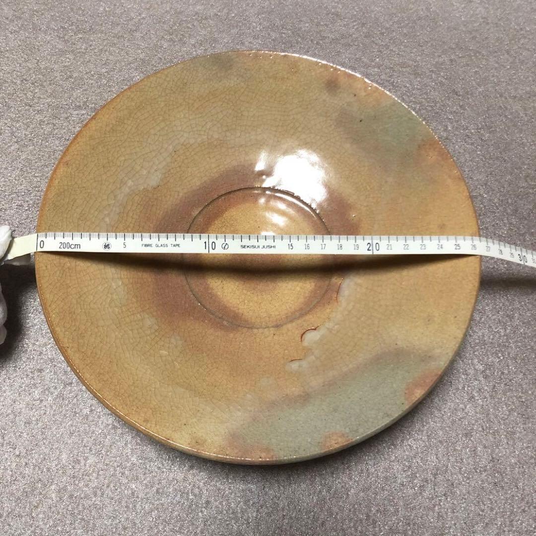 萩焼　十三代坂田泥華　大皿　共箱