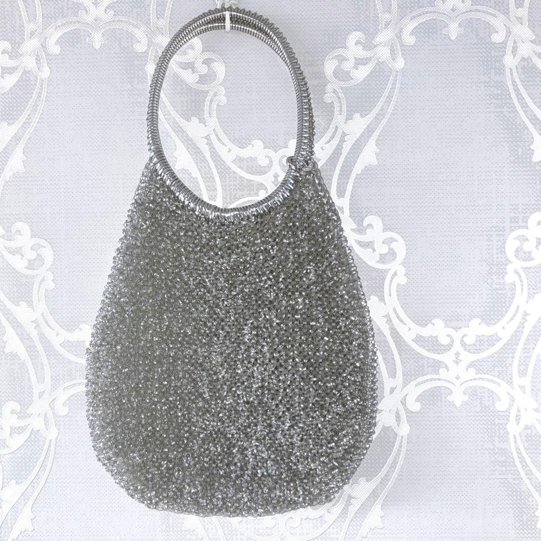 ANTEPRIMA アンテプリマ ワイヤーバッグ ドロップ型 シルバー