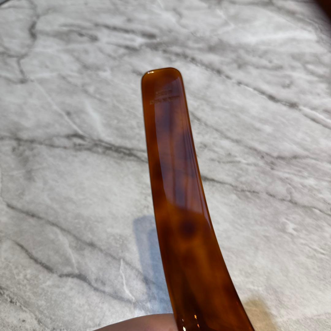 CELINE ヘアアクセサリー ヘッドバンド / アセテート＆スチール