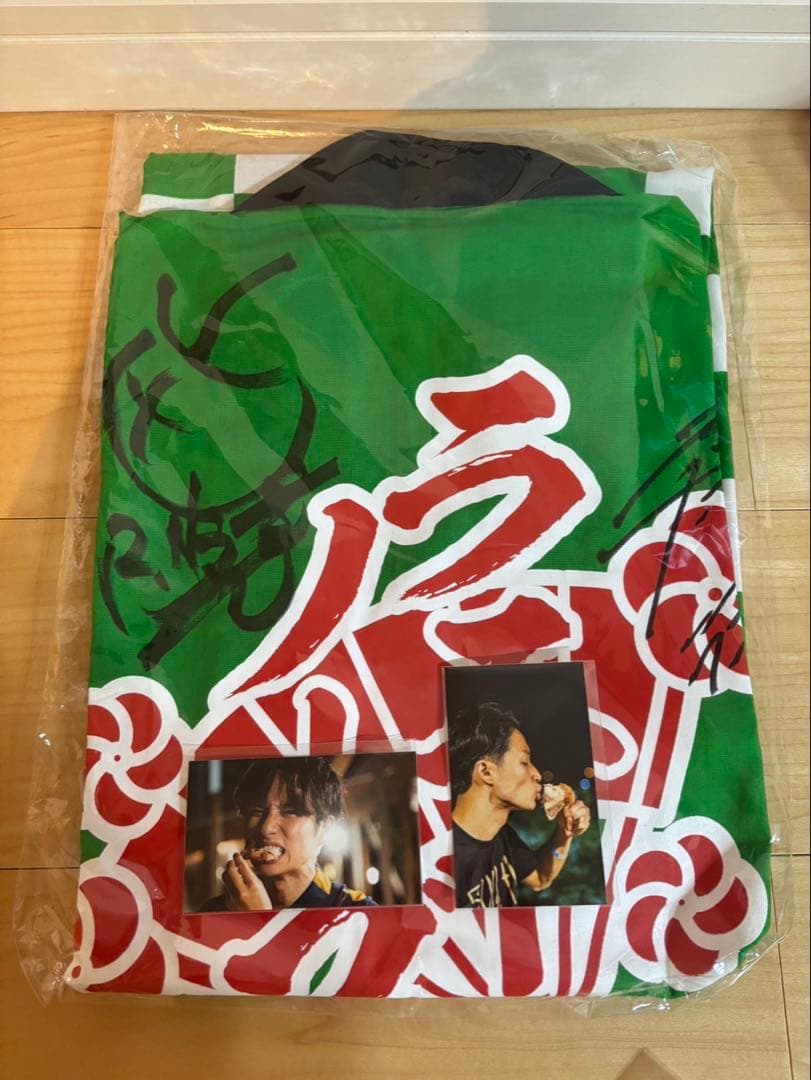 紅しょうがまつり　ラニーノーズ　3点セット　サイン入り法被とフォトカード２枚