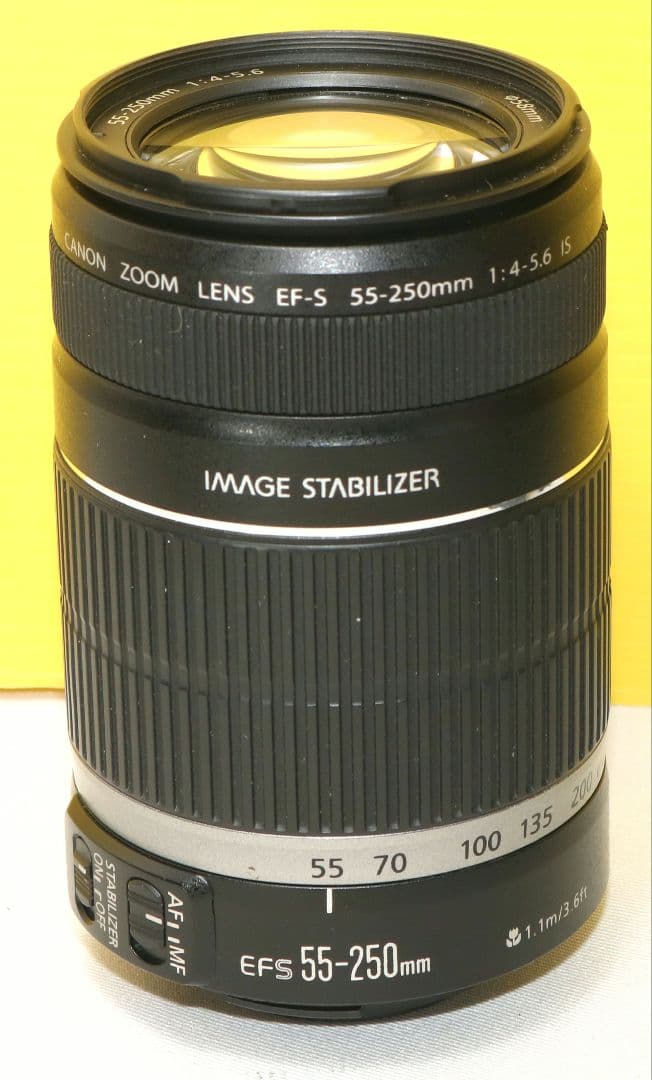 ⭐CANON 55 250 is 望遠レンズ⭐キヤノン 送料無料❤️