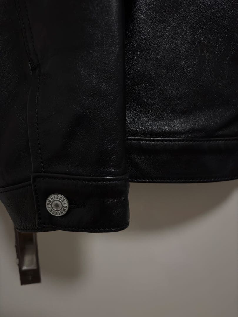 【美品】OMNIGOD 1stタイプ ラムレザージャケット