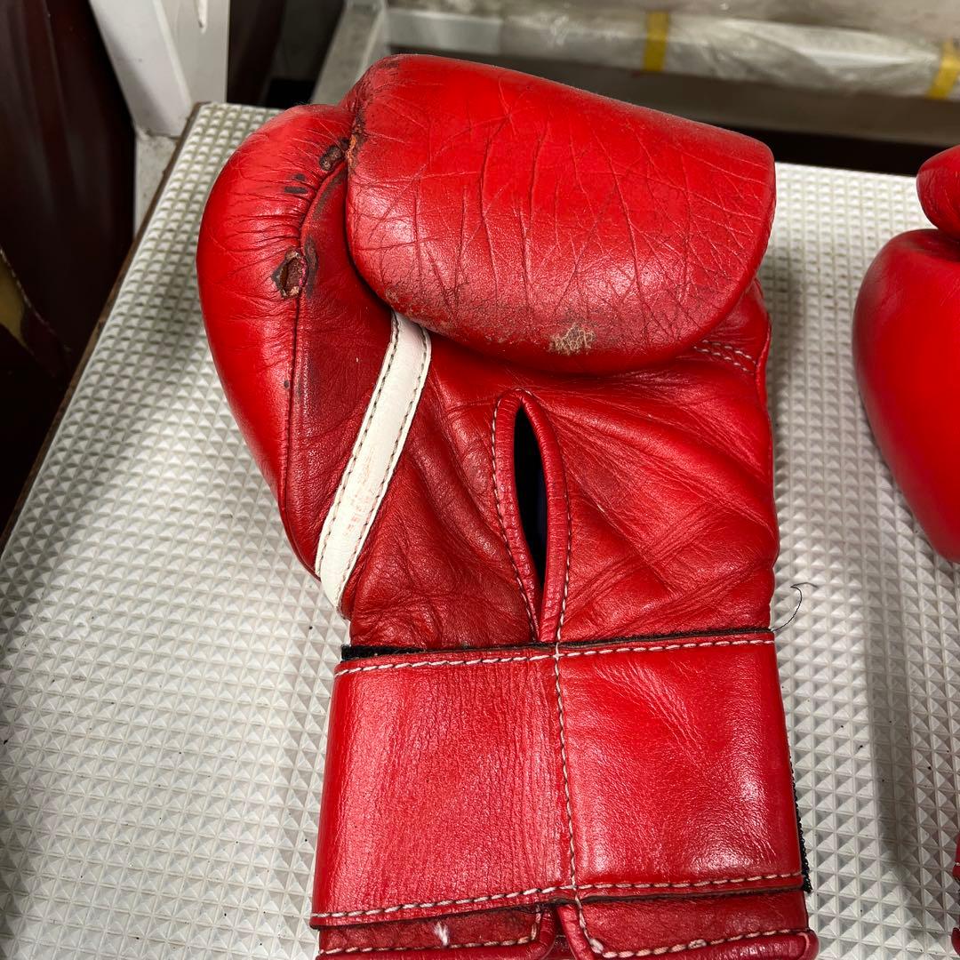 Winning ボクシンググローブ 赤 8オンス