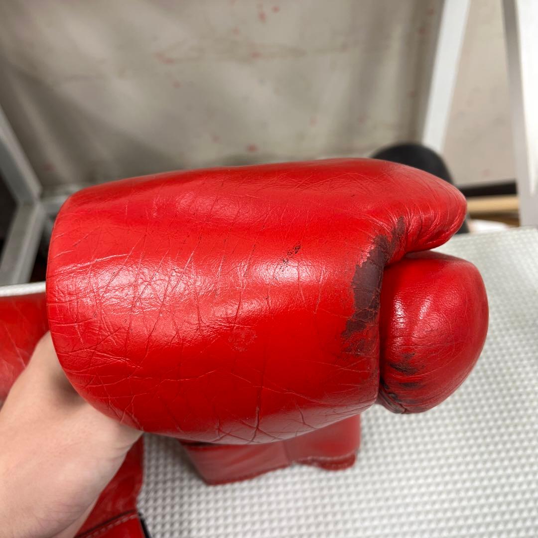 Winning ボクシンググローブ 赤 8オンス