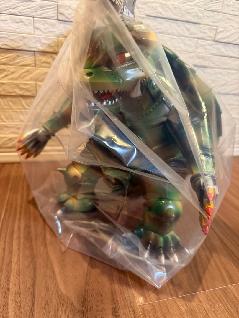 ソフビ ブロッパス mecha genbura 迷彩カラー ガメラ