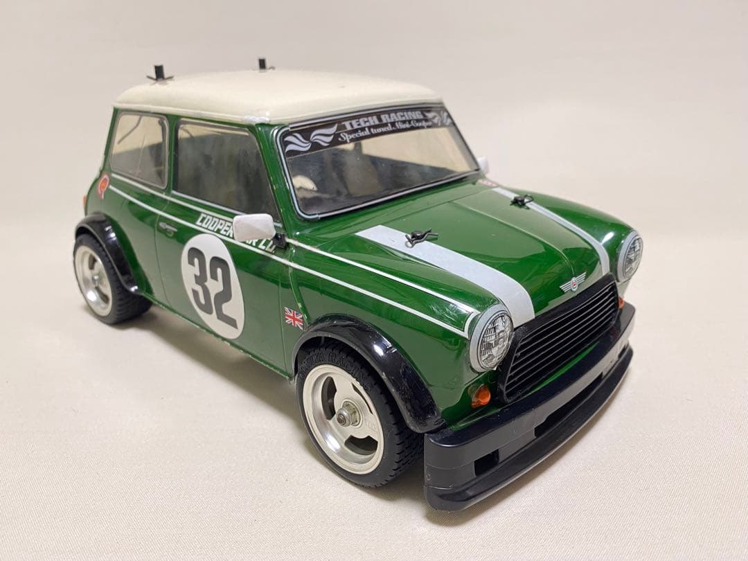 タミヤ 1/10 ミニクーパーレーシング　プロポ付