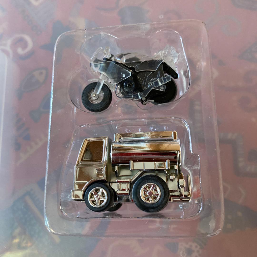 激レア　チョロQ ピカピカトレーラー　& バイクセット　新品未使用　2003