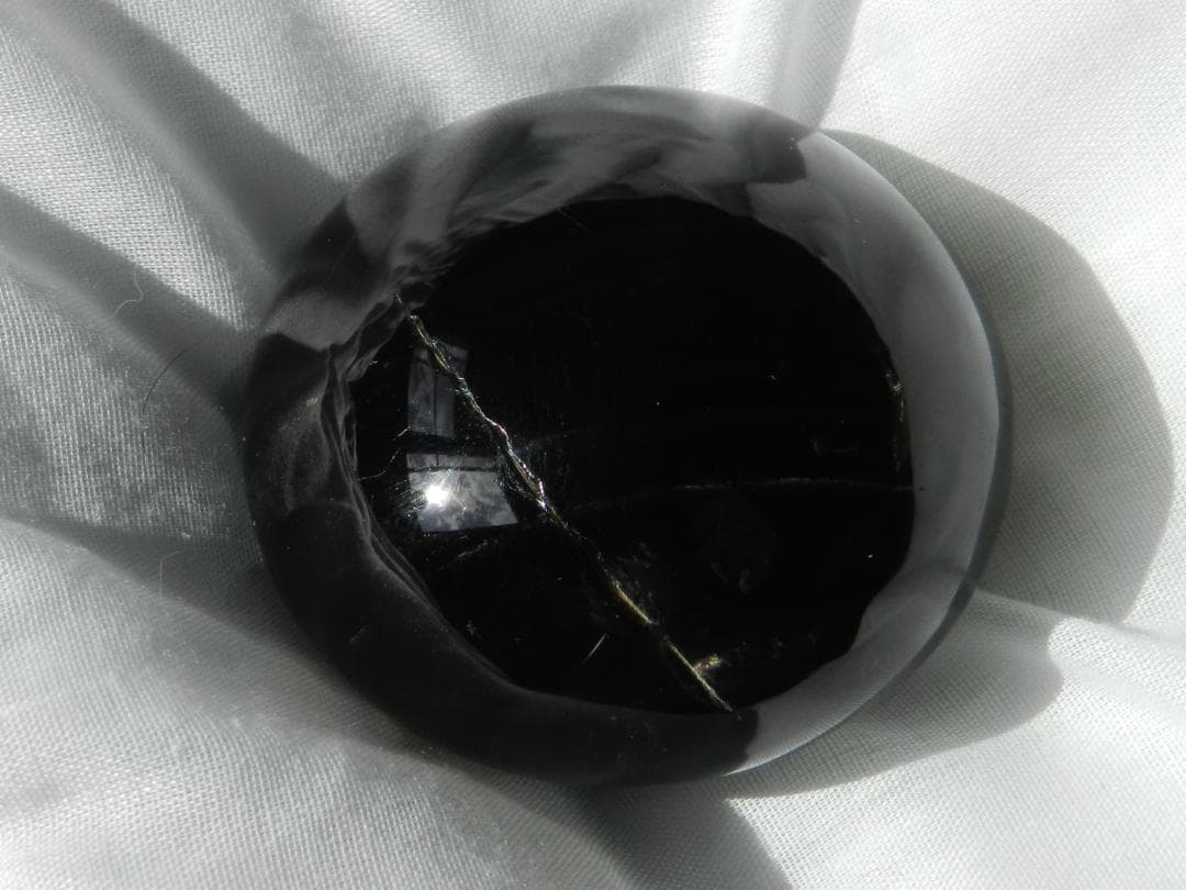 十勝石 れいろう レイロウ 玲瓏 レインボー オブシディアン  黒曜石 167g