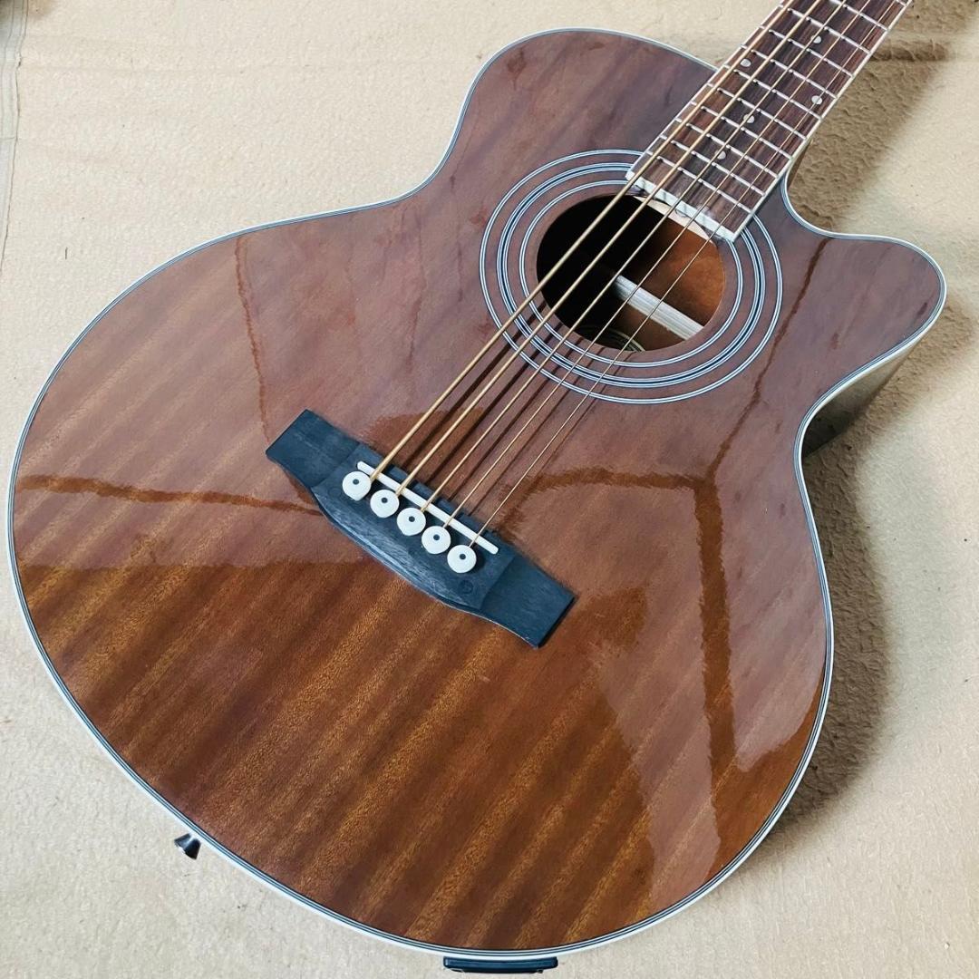 【希少 美品】ELK 5弦エレアコベース EAB-5 TBK アコースティック