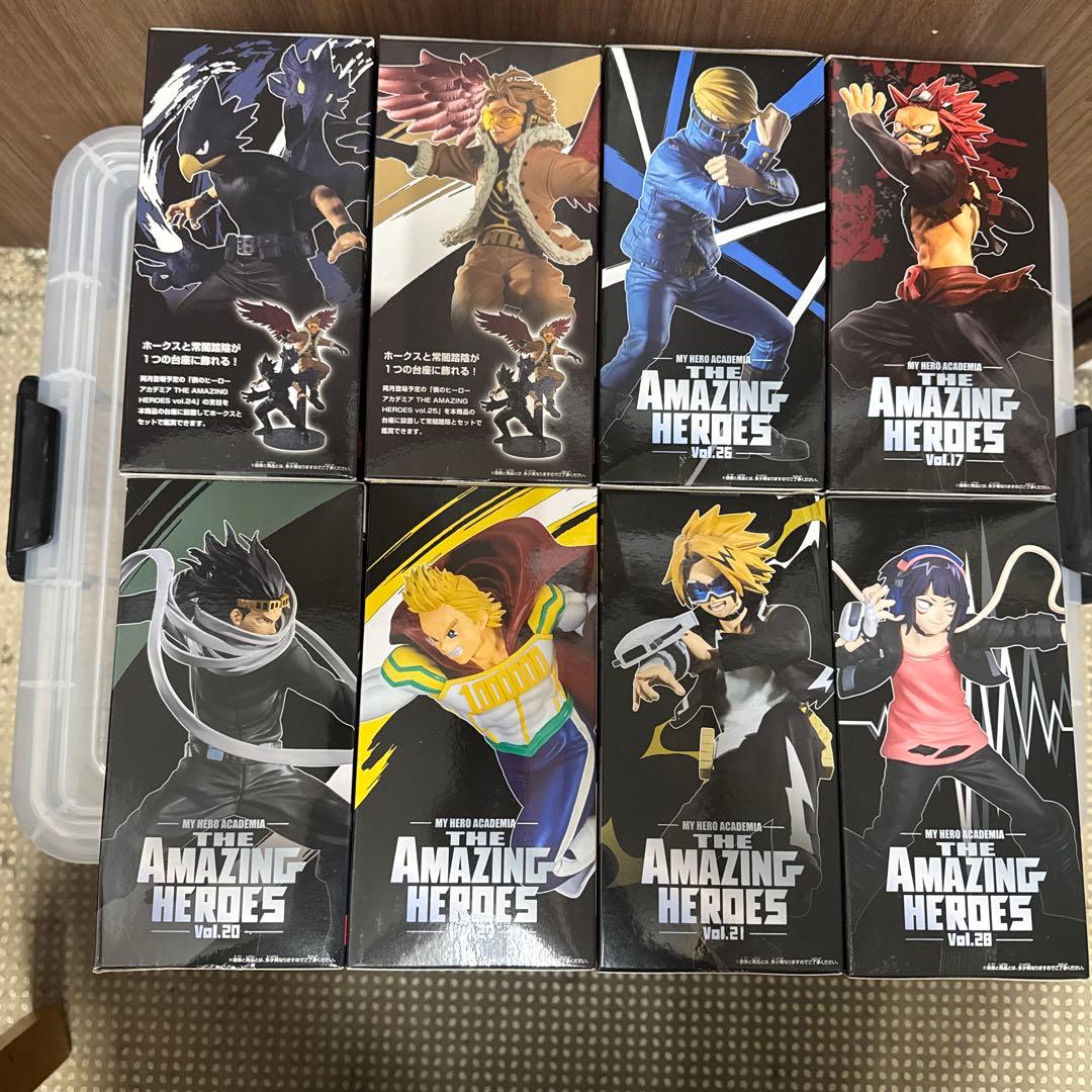 AMAZING HEROES 僕のヒーローアカデミア 8体セット