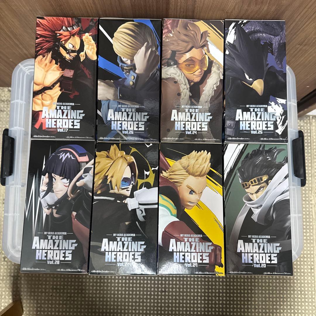 AMAZING HEROES 僕のヒーローアカデミア 8体セット