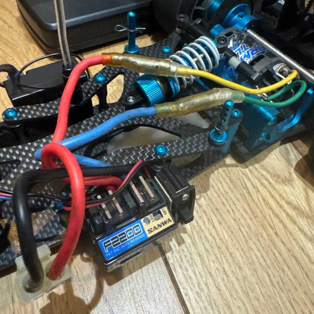 TAMIYA F104 PRO シャーシ フォーミュラチューンモーター付