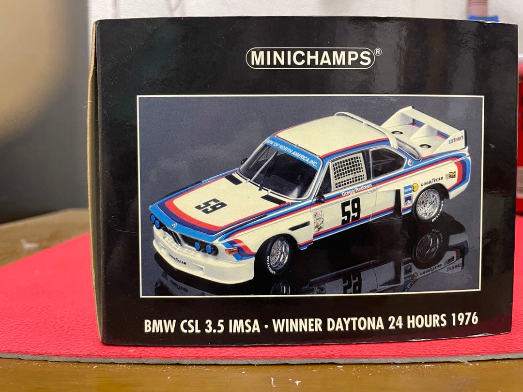 ミニチャンプス　BMW CLS 3.5IMSA