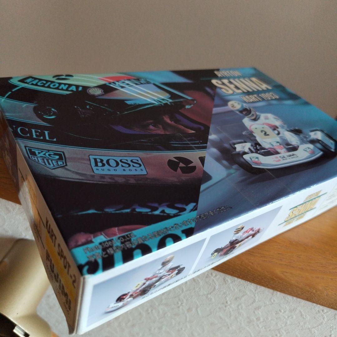 アイルトンセナ　カート1993 全塗装済みキット