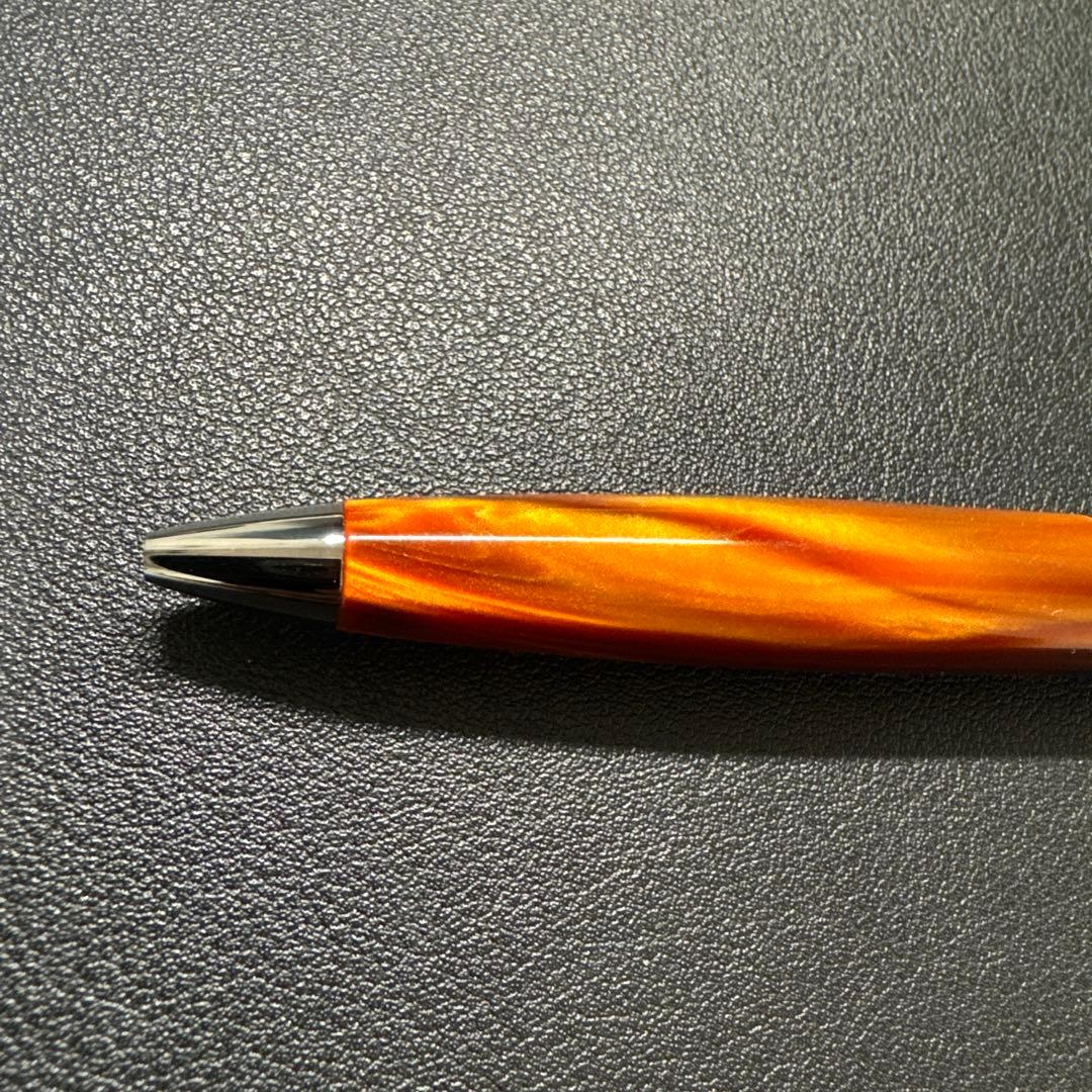 ROMEO No.3 太軸 ボールペン イタリアンアンバー