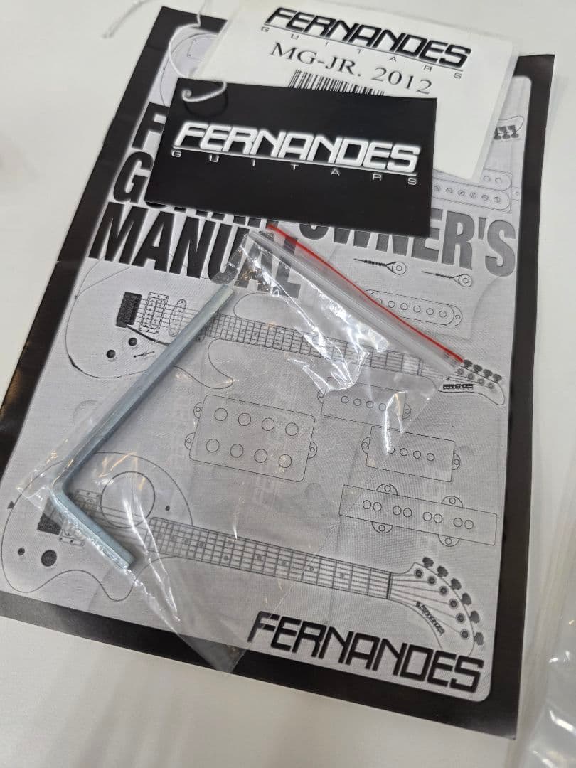 X JAPAN hide FERNANDES ミニギター アンプ内蔵　サイケ