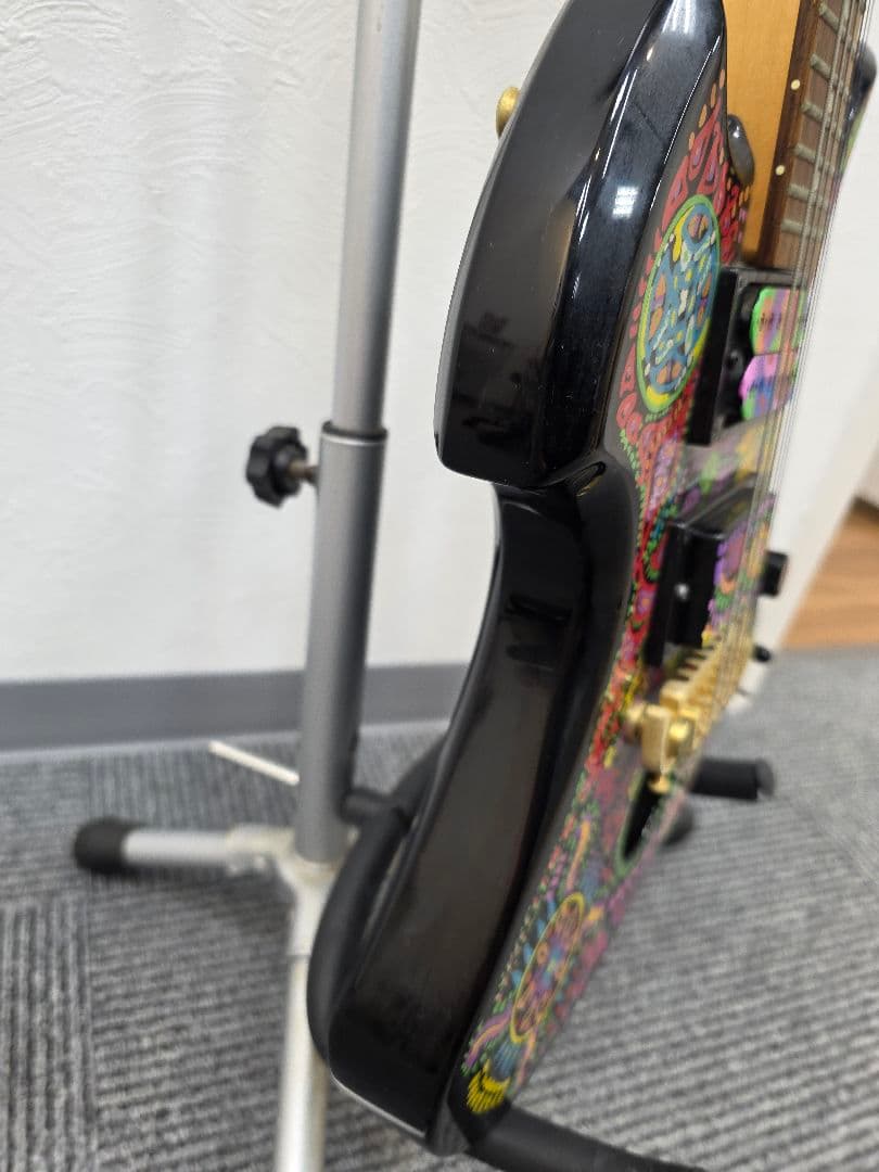 X JAPAN hide FERNANDES ミニギター アンプ内蔵　サイケ