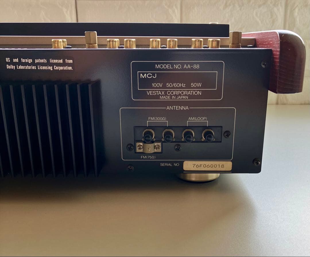 【カフェアプレミディ】VESTAX AA-88☆MIXSTATION☆希少極上品