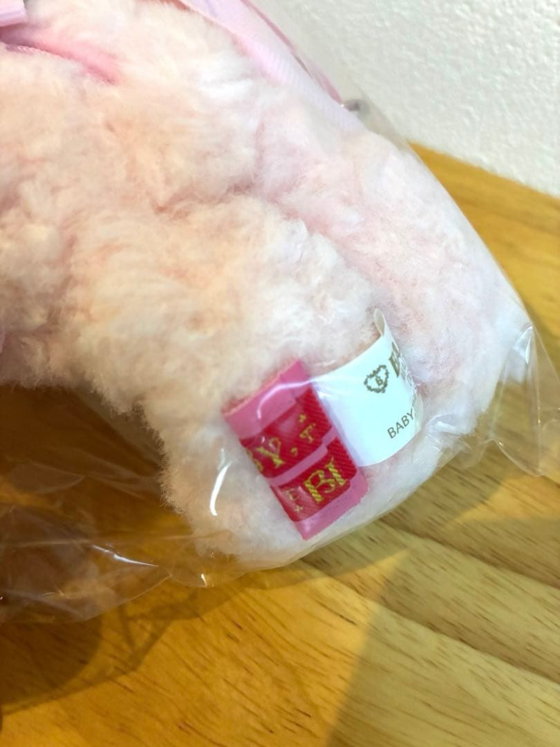 うさくみゃリュックミニミニ☆ピンク★BABYロゴリボン