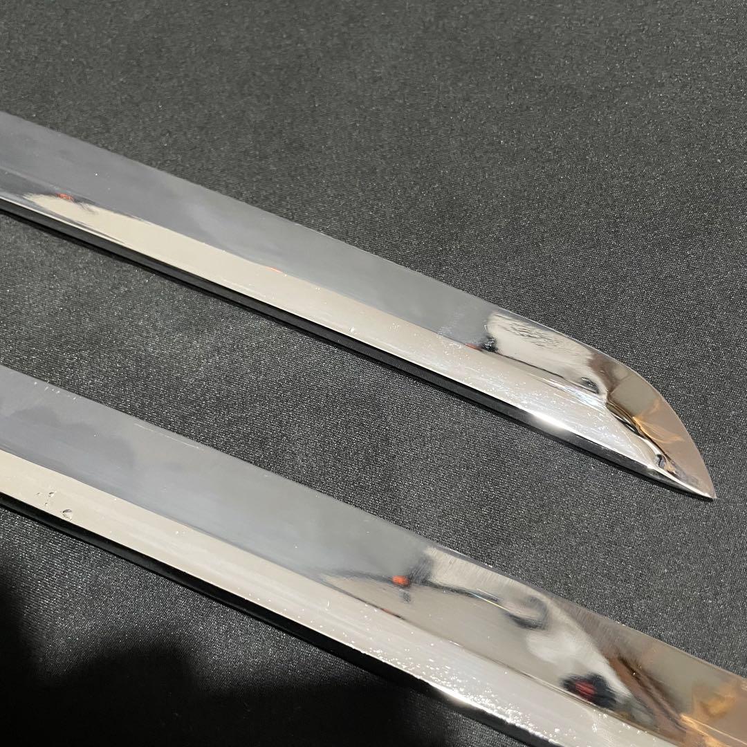 訳あり品 模造刀 白鞘 2本 セット コスプレ 演劇 撮影 防犯 日本刀レプリカ