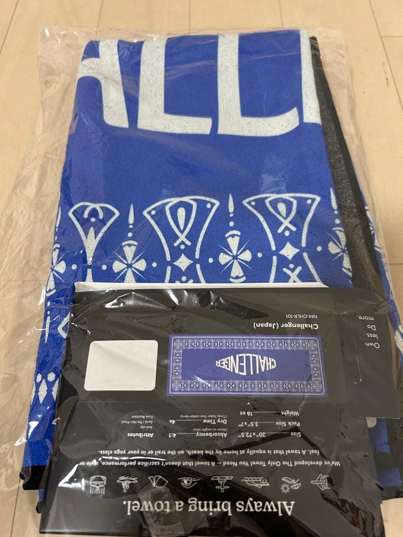 CHALLENGER / BEACH TOWEL -Navy-チャレンジャー