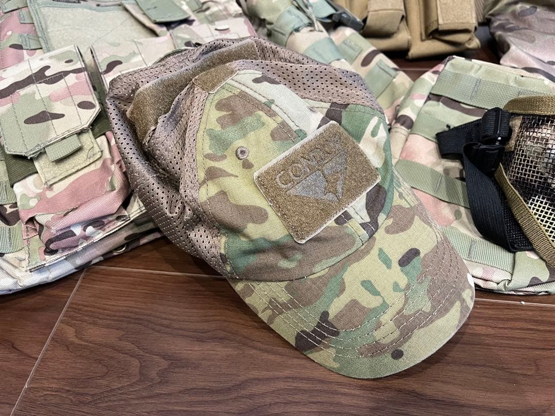 【サバゲー引退】 マルチカム プレートキャリア セット サバゲー用