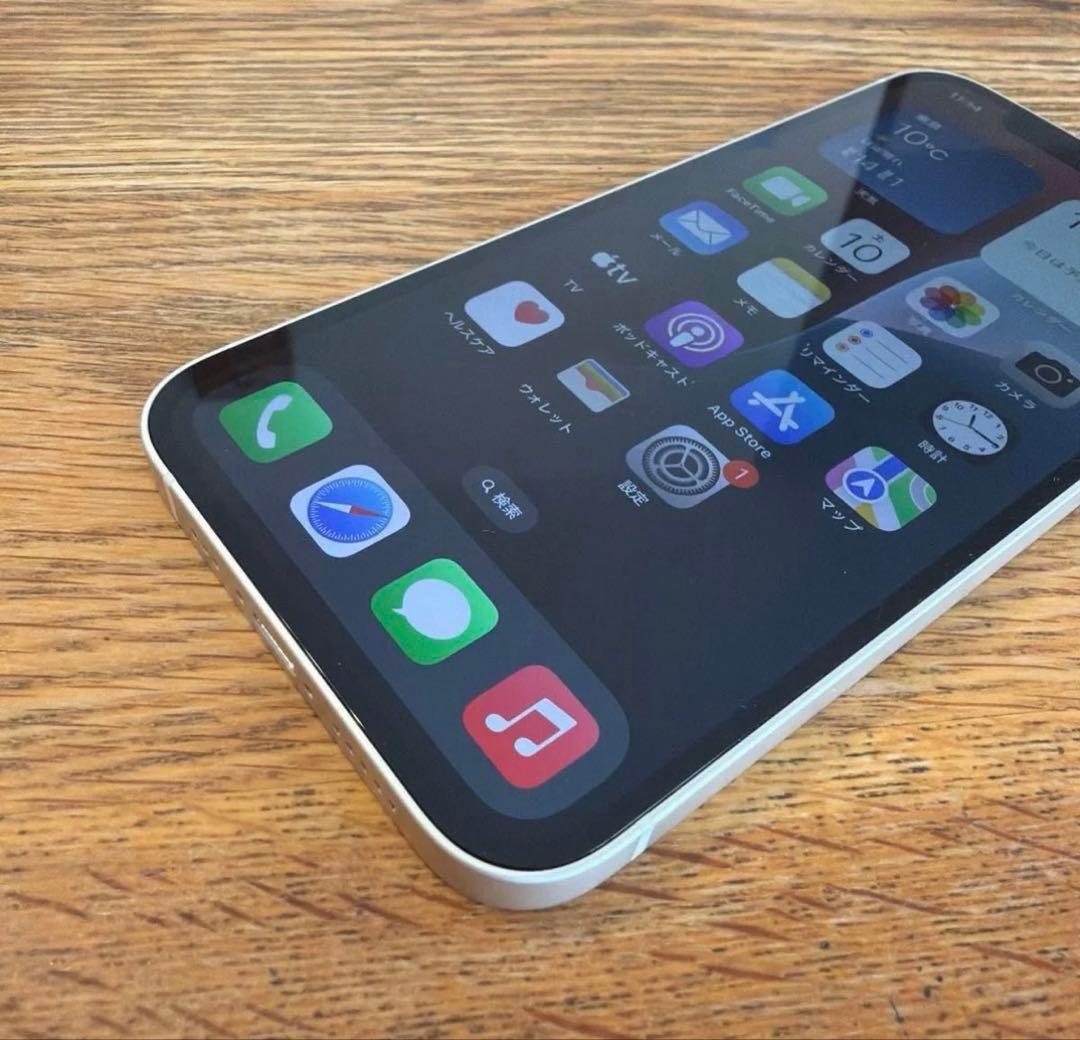 iPhone12★ホワイト★64GB★SIMフリー★純正充電ケーブル、ケース付き