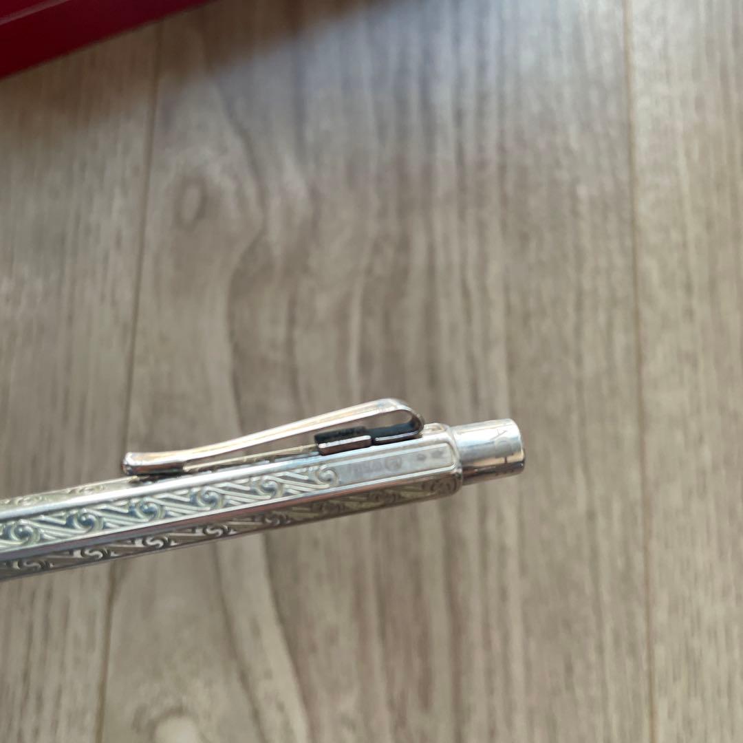 CARAN D'ACHE カランダッシュ ボールペン シルバー 動作OK