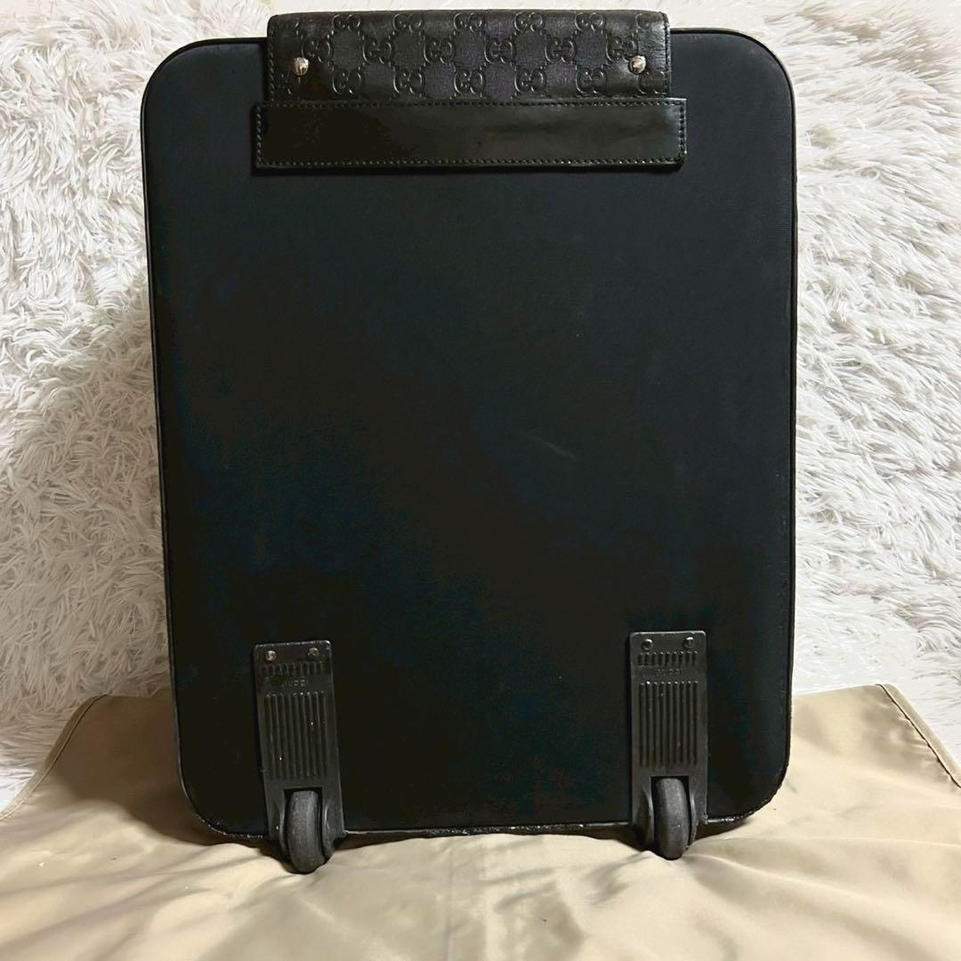 【利便性◎】グッチ キャリーケース トランク 旅行鞄 ブラック スーツ バッグ