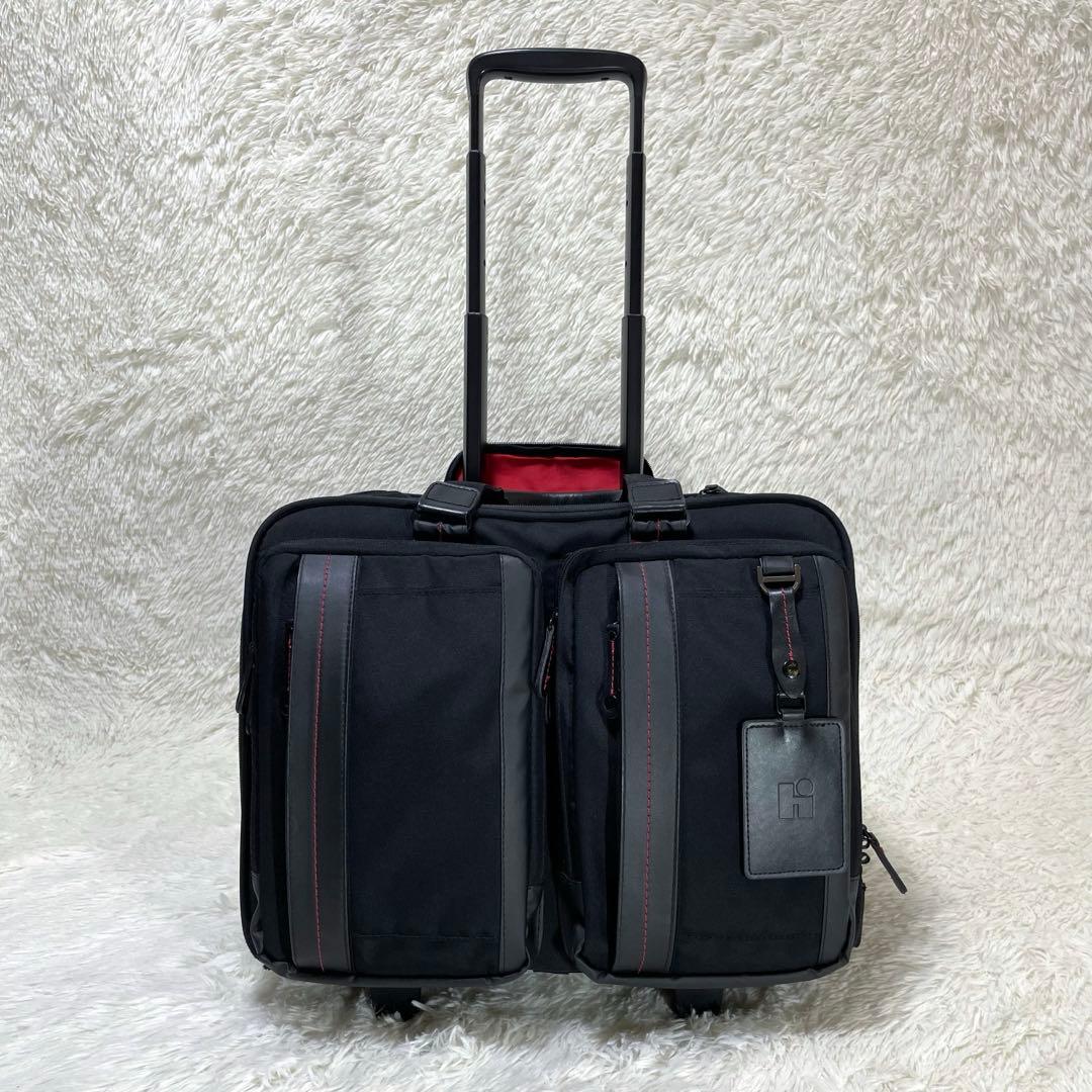 良品✨HIDEO WAKAMATSU キャリーケース　2輪 26L 3WAY