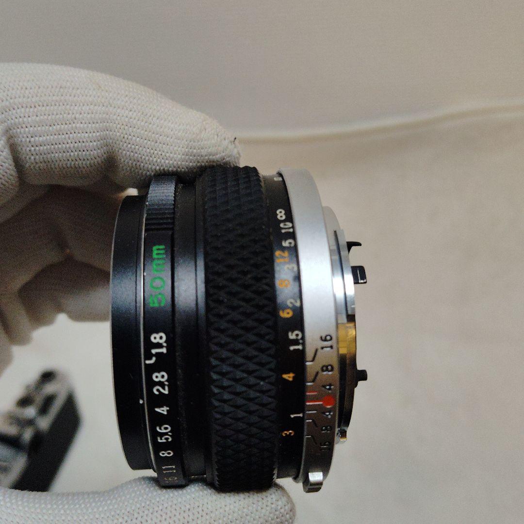 ■美品■ OLYMPUS OM-1 F.ZUIKO 50mmf1.8 露出OK