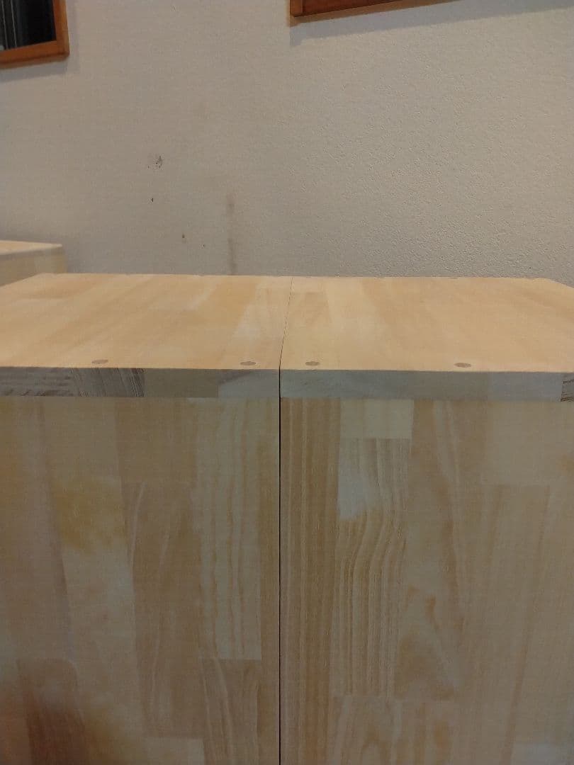 木製　ハンドメイド　オーダー　コの字　踏み台　スツール　ベンチ　ラック　水槽台