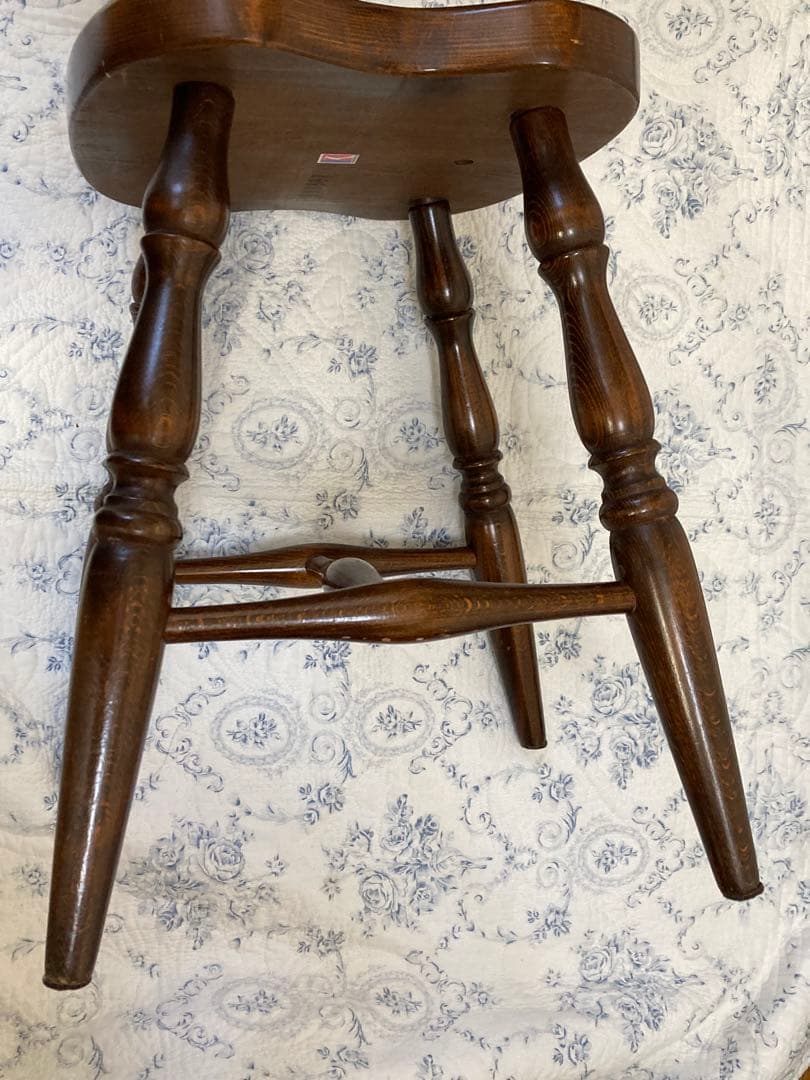 キツツキ　木製スツール 花台にも　2脚セット　飛騨産業