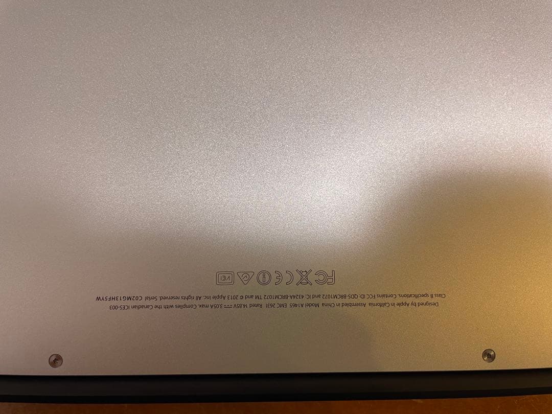 MacBook Air 2013 US配列 SSD256GB 初期化済み