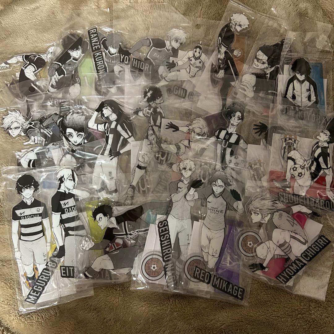 ブルーロック 原画展 アクリルスタンド 22点コンプセット