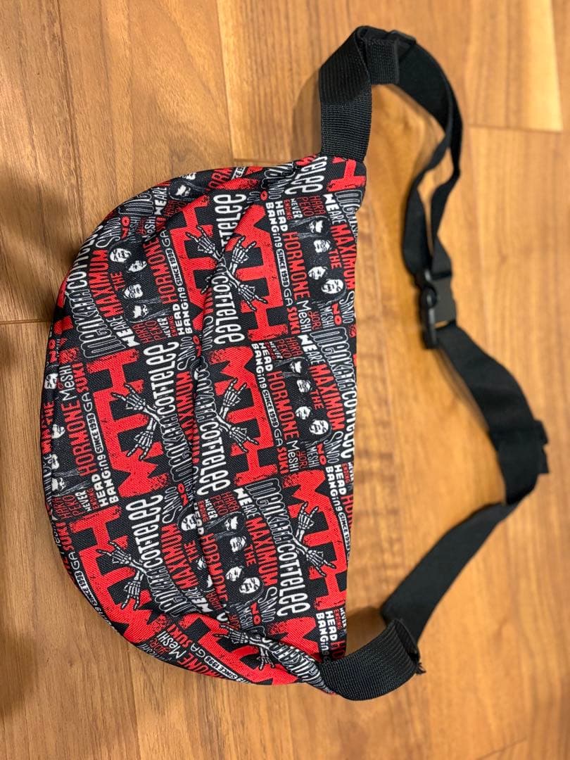 マキシマムザホルモン　ウエストバッグ グラフィックプリント