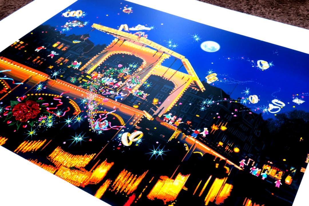 【ヒロ・ヤマガタ】　ウェディングリング　　シルクスクリーンシート　　山形博導