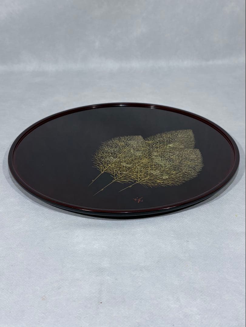 輪島塗　松井義明作　卓上膳　五客　美品　共箱　茶道具　懐石道具　送料込