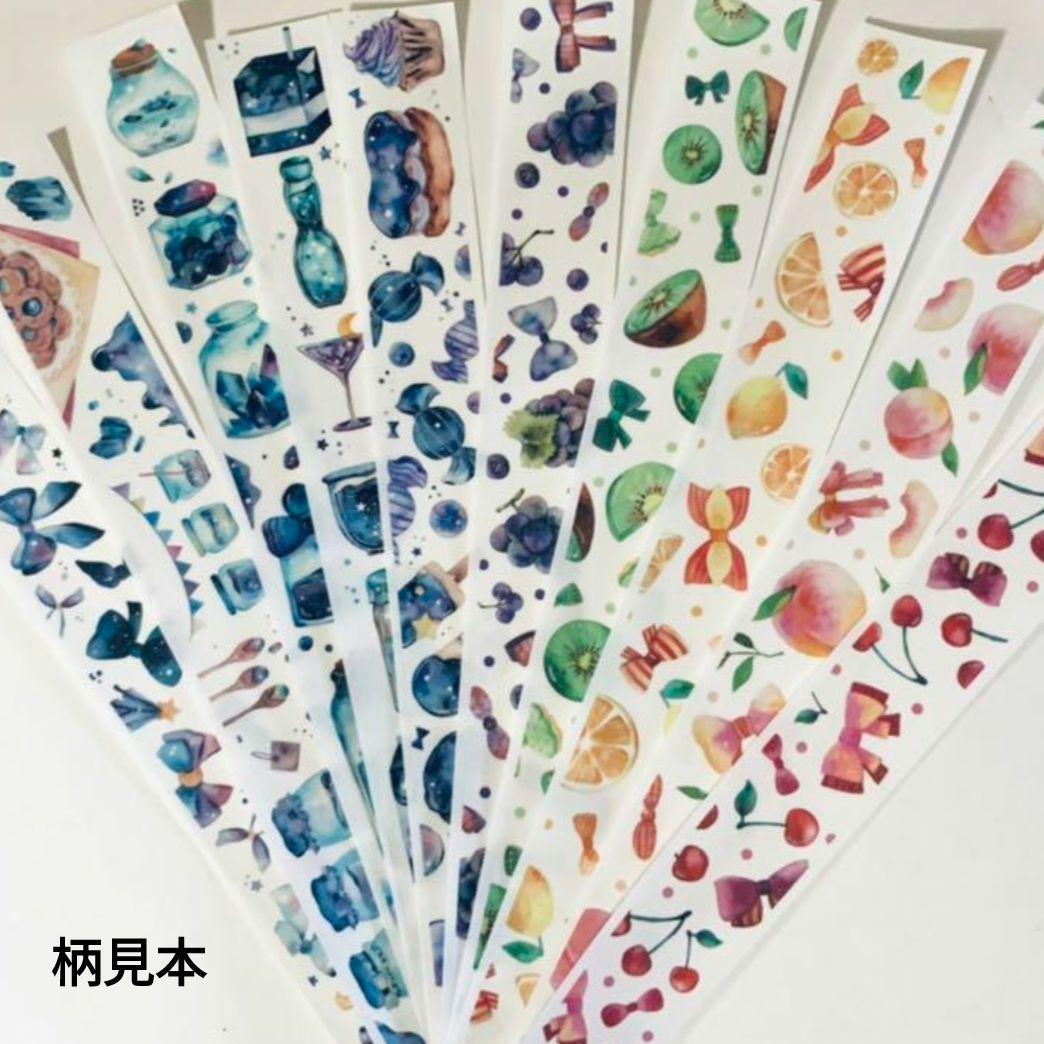 ゆゆう ＆COLORS マスキングテープ 32個 スイーツ フルーツ