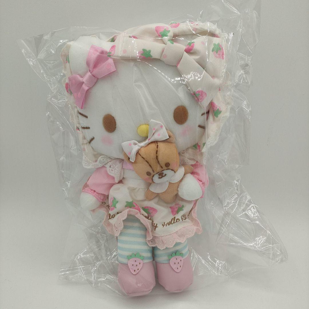 【激レア】キティ✖︎ストロベリーショートケーキ　ぬいぐるみ　イチゴ　サンリオ