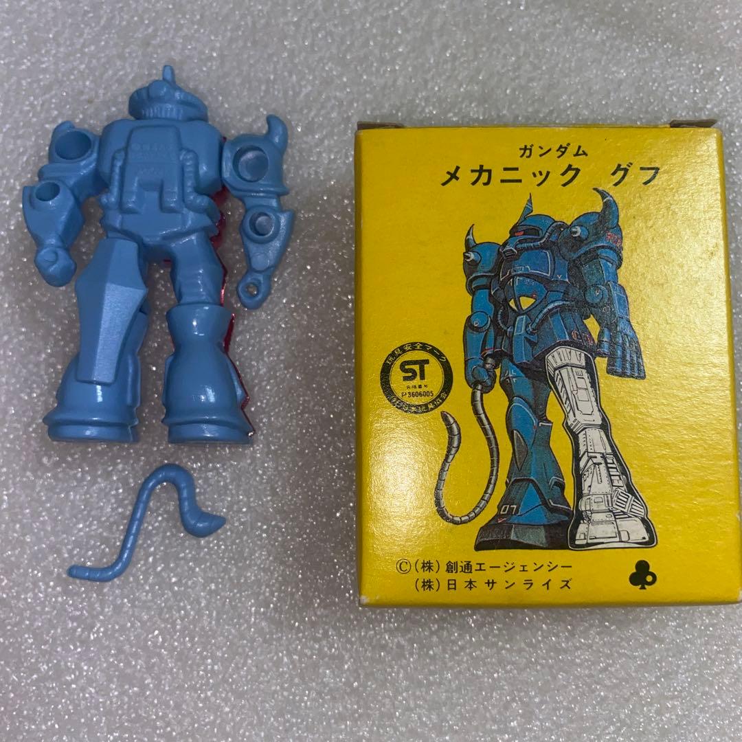 ガンダム　グフ　メカニック　クローバー　コスモス　ミニプラモ　箱付　当時物